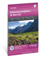 Kebnekaisefjällen & Narvik wandelkaart 1:100 000 9789189880108  Calazo Calazo Zweden midden  Geen categorie 
