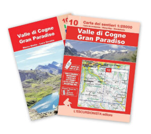 ESC-10  Valle di Cogne, Gran Paradiso | wandelkaart 1:25.000 9791280163394  Escursionista Carta dei Sentieri 1:25.000  Wandelkaarten Aosta, Gran Paradiso