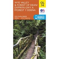 EXP-014  Wye Valley + The Forest of Dean  OL14 | wandelkaart 1:25.000 9780319263839  Ordnance Survey Explorer Maps 1:25t.  Wandelkaarten Zuid-Wales, Pembrokeshire, Brecon Beacons
