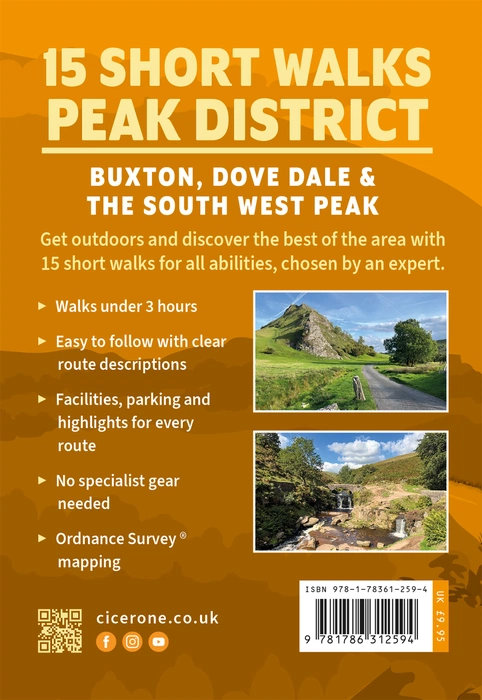Peak District - Buxton, Dove Dale and the South West Peak - 15 Short Walks | wandelgids 9781786312594 Cicerone Press Wandelgidsen Noordoost-Engeland Peak District - Buxton, Dove Dale and the South West Peak - 15 Short Walks | wandelgids 9781786312594 Cicerone Press Wandelgidsen Noordoost-Engeland
