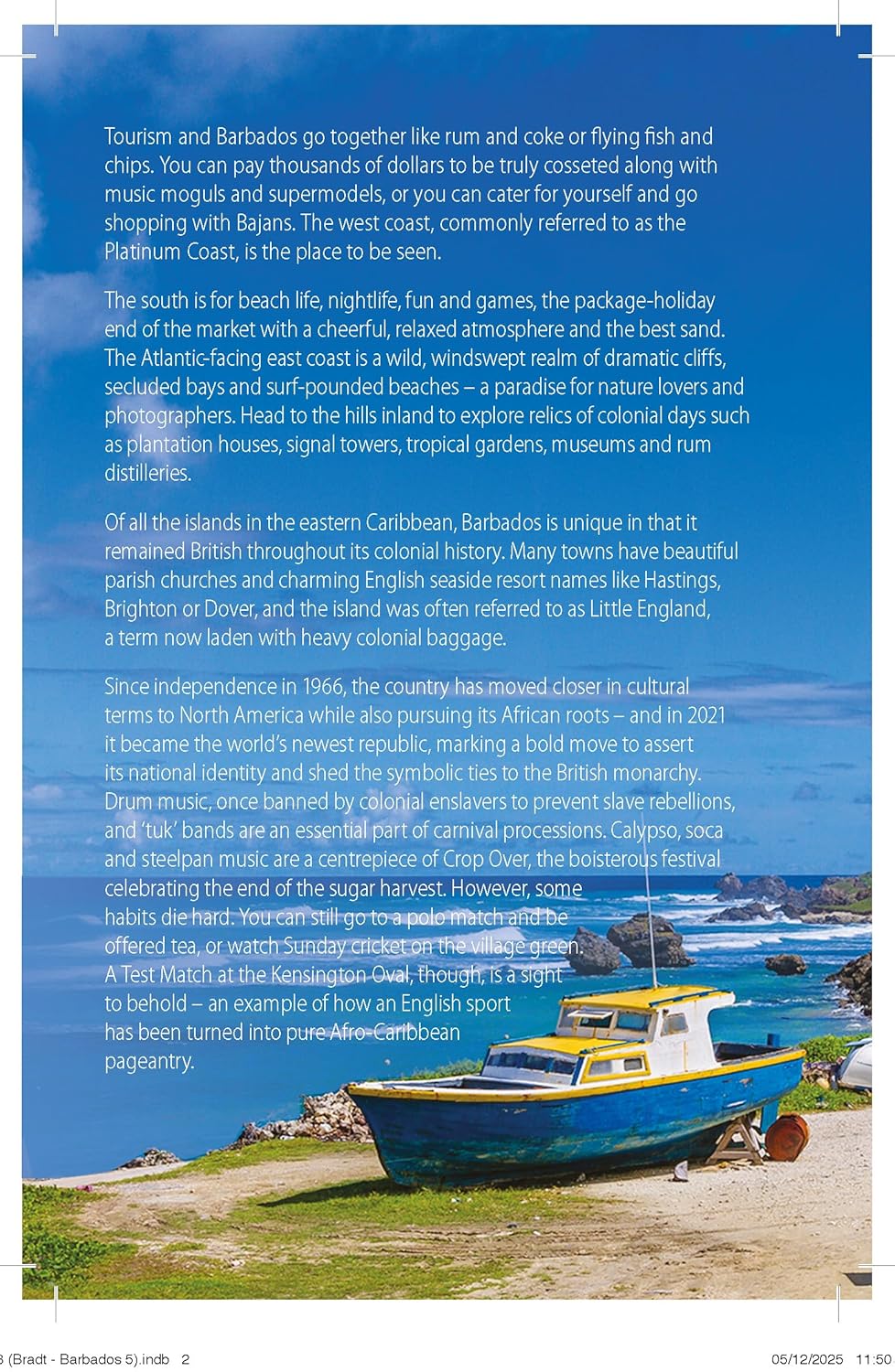 Barbados | reisgids 9781804693612 Bradt Reisgidsen Overig Caribisch gebied Barbados | reisgids 9781804693612 Bradt Reisgidsen Overig Caribisch gebied
