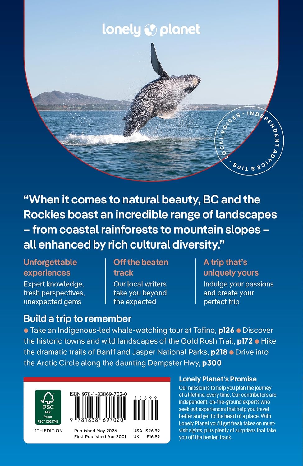 Lonely Planet British Columbia 9781838697020 Lonely Planet Travel Guides Reisgidsen Canadese Rocky Mountains, Vancouver en British Columbia Lonely Planet British Columbia 9781838697020 Lonely Planet Travel Guides Reisgidsen Canadese Rocky Mountains, Vancouver en British Columbia