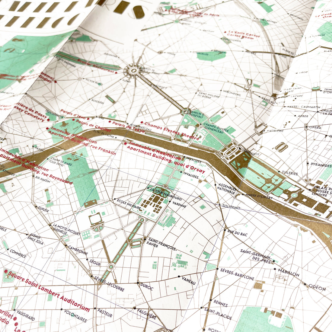 Art Deco Paris Map 9781912018130 Wilson, Robin & Green, Nigel Blue Crow Media Blue Crow Architecture Maps Landkaarten en wegenkaarten Parijs, Île-de-France Art Deco Paris Map 9781912018130 Wilson, Robin & Green, Nigel Blue Crow Media Blue Crow Architecture Maps Landkaarten en wegenkaarten Parijs, Île-de-France