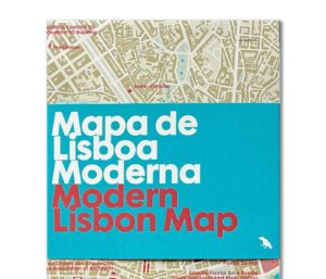 Modern Lisbon Map 9781912018505 Perogin, Elisa & Antoniadis, Stefanos Blue Crow Media Blue Crow Architecture Maps  Landkaarten en wegenkaarten Lissabon en omgeving