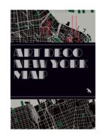 Art Deco New York Map 9781912018628  Blue Crow Media Blue Crow Architecture Maps  Landkaarten en wegenkaarten, Stadsplattegronden New York, Pennsylvania, Washington DC