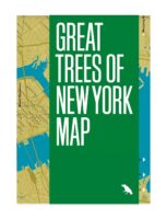 Great Trees of New York Map 9781912018772 Meier, Allison & Montgomery, Colin Blue Crow Media Blue Crow Architecture Maps  Landkaarten en wegenkaarten New York, Pennsylvania, Washington DC