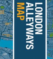 London Alleyways Map 9781912018871 Matthew Turner Blue Crow Media Blue Crow Architecture Maps  Landkaarten en wegenkaarten Londen