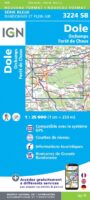 SB-3224 Dôle, Orchamps, Forêt-de-Chaux | wandelkaart 1:25.000 9782758550112  IGN IGN 25 Jura (F)  Wandelkaarten Franse Jura