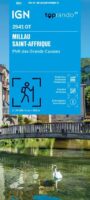 wandelkaart 2541OT Millau , Saint-Affrique 1:25.000 9782758557364  IGN IGN 25 Lot, Tarn, Aveyron  Wandelkaarten Lot, Tarn, Toulouse