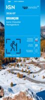 wandelkaart 3536OT Briançon, Montgenèvre 1:25.000 9782758559405  IGN IGN 25 Franse Alpen/ zuidhelft  Wandelkaarten Écrins, Queyras, Hautes Alpes