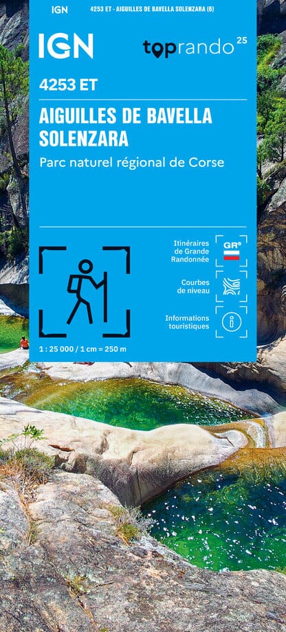 wandelkaart 4253ET Aiguilles de Bavella 1:25.000 9782758559665 IGN IGN 25 Corsica Wandelkaarten Corsica wandelkaart 4253ET Aiguilles de Bavella 1:25.000 9782758559665 IGN IGN 25 Corsica Wandelkaarten Corsica