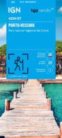 wandelkaart 4254ET Porto Vecchio 1:25.000 9782758559696  IGN IGN 25 Corsica  Wandelkaarten Corsica