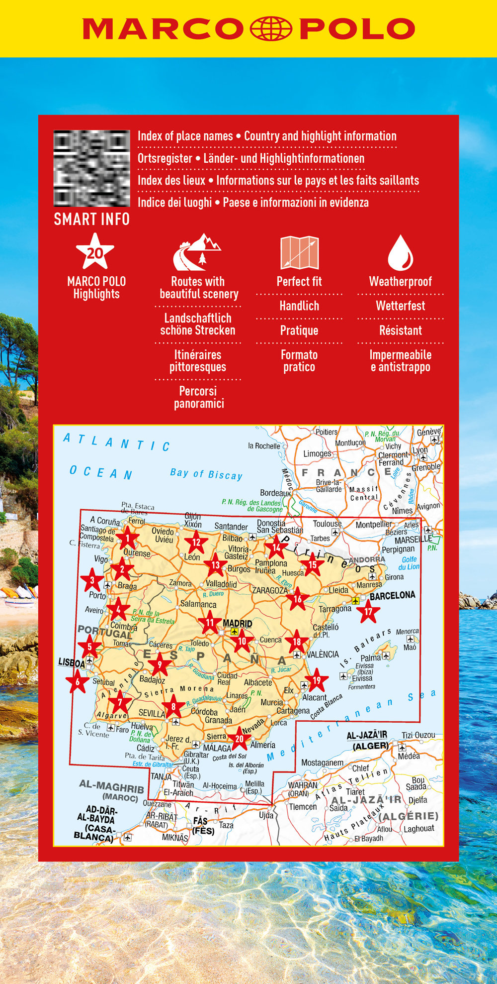 Spanje/Portugal 1:800.000 9783575022080 Marco Polo (D) MP Wegenkaarten Landkaarten en wegenkaarten Portugal, Spanje Spanje/Portugal 1:800.000 9783575022080 Marco Polo (D) MP Wegenkaarten Landkaarten en wegenkaarten Portugal, Spanje