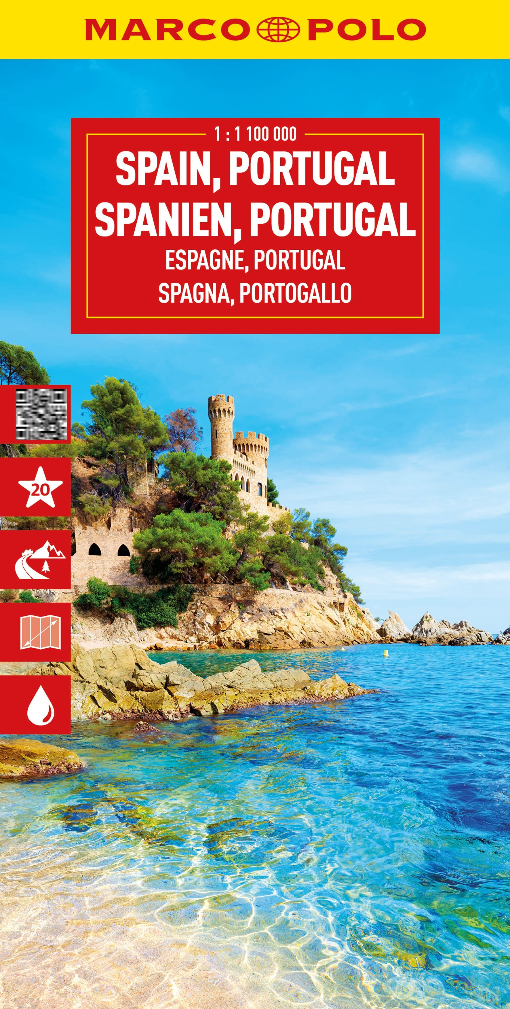 Spanje/Portugal 1:800.000 9783575022080 Marco Polo (D) MP Wegenkaarten Landkaarten en wegenkaarten Portugal, Spanje Spanje/Portugal 1:800.000 9783575022080 Marco Polo (D) MP Wegenkaarten Landkaarten en wegenkaarten Portugal, Spanje