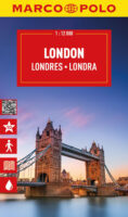 Londen | stadsplattegrond 1:12.000 9783575024152  Marco Polo MP stadsplattegrond  Stadsplattegronden Londen