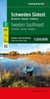 Zweden Zuidoost | autokaart, wegenkaart 1:250.000 9783707919936  Freytag & Berndt Zweden 1:250.000  Landkaarten en wegenkaarten Zuid-Zweden