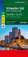 Zweden Zuid | autokaart, wegenkaart 1:250.000 9783707922868  Freytag & Berndt Zweden 1:250.000  Landkaarten en wegenkaarten Zuid-Zweden