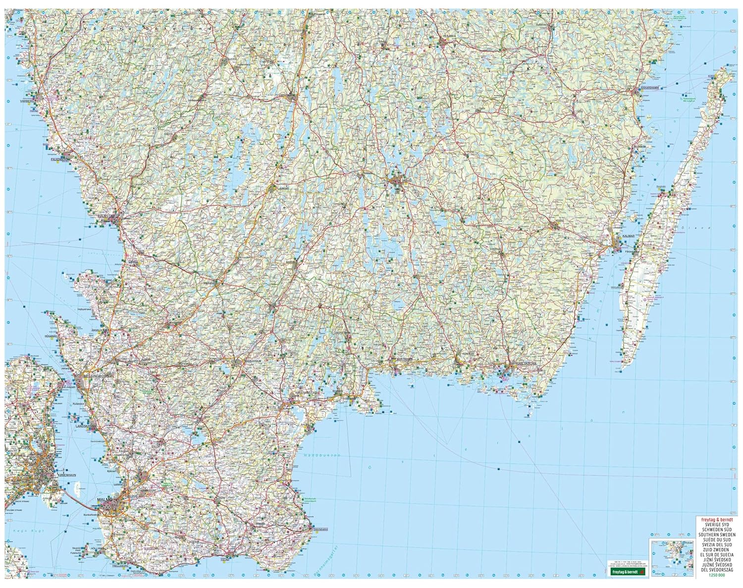 Zweden Zuid | autokaart, wegenkaart 1:250.000 9783707922868 Freytag & Berndt Zweden 1:250.000 Landkaarten en wegenkaarten Zuid-Zweden Zweden Zuid | autokaart, wegenkaart 1:250.000 9783707922868 Freytag & Berndt Zweden 1:250.000 Landkaarten en wegenkaarten Zuid-Zweden