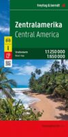 Midden-Amerika | autokaart, wegenkaart 1:1.250.000 9783707922998  Freytag & Berndt   Landkaarten en wegenkaarten Midden-Amerika (met Mexico), Caribisch Gebied