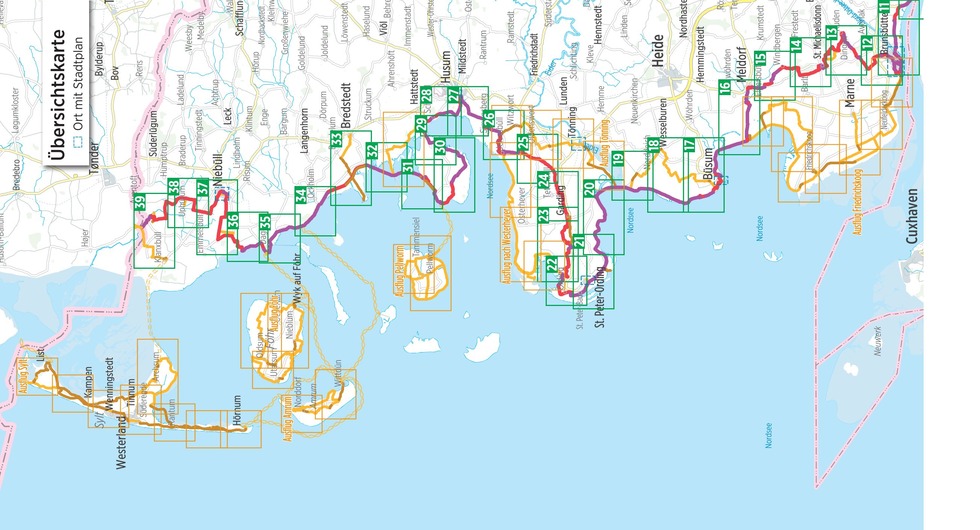 Bikeline Nordseeküsten-Radweg 3 | fietsgids 9783711102881 Esterbauer Bikeline Fietsgidsen, Meerdaagse fietsvakanties Sleeswijk-Holstein Bikeline Nordseeküsten-Radweg 3 | fietsgids 9783711102881 Esterbauer Bikeline Fietsgidsen, Meerdaagse fietsvakanties Sleeswijk-Holstein
