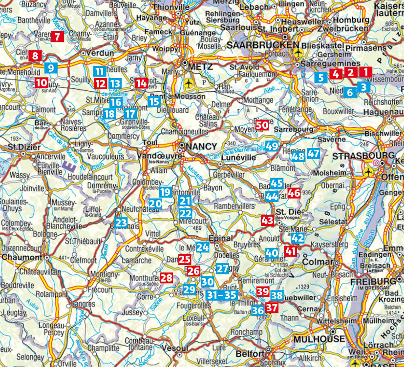 Lorraine guide de randonnées Rother wandelgids 9783763349807 Bergverlag Rother RWG Wandelgidsen Lotharingen, Nancy, Metz Lorraine guide de randonnées Rother wandelgids 9783763349807 Bergverlag Rother RWG Wandelgidsen Lotharingen, Nancy, Metz