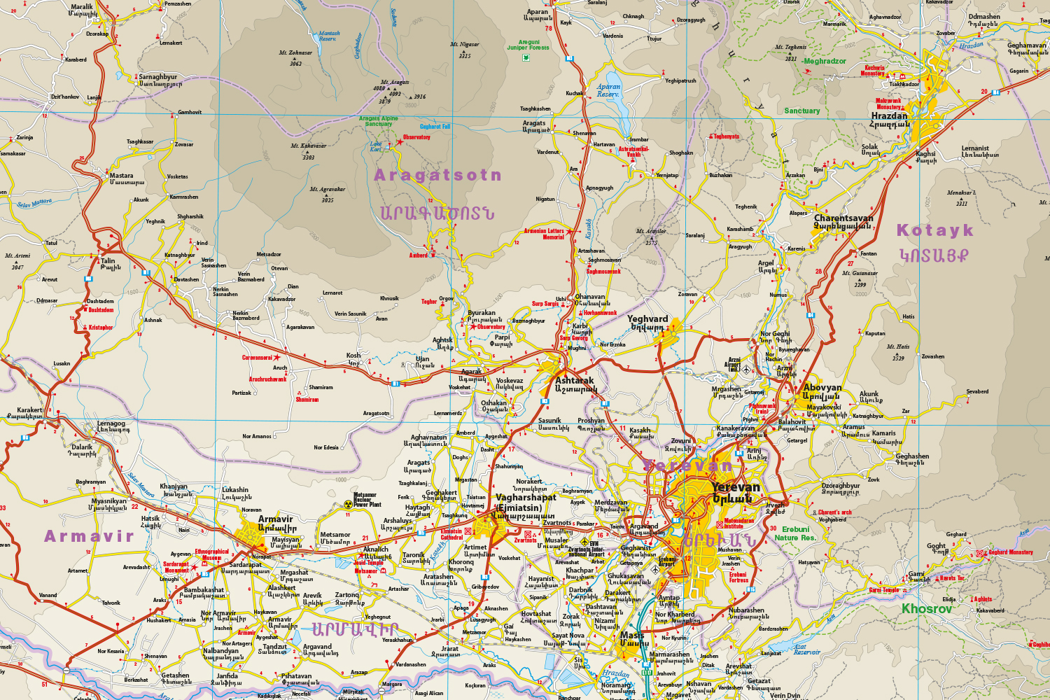 Armenië landkaart, wegenkaart 1: 250.000 9783831774814 Reise Know-How Verlag WMP, World Mapping Project Landkaarten en wegenkaarten Armenië Armenië landkaart, wegenkaart 1: 250.000 9783831774814 Reise Know-How Verlag WMP, World Mapping Project Landkaarten en wegenkaarten Armenië