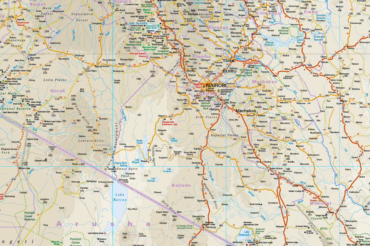 Kenia landkaart, wegenkaart 1:950.000 9783831774951 Reise Know-How Verlag WMP, World Mapping Project Landkaarten en wegenkaarten Kenia Kenia landkaart, wegenkaart 1:950.000 9783831774951 Reise Know-How Verlag WMP, World Mapping Project Landkaarten en wegenkaarten Kenia