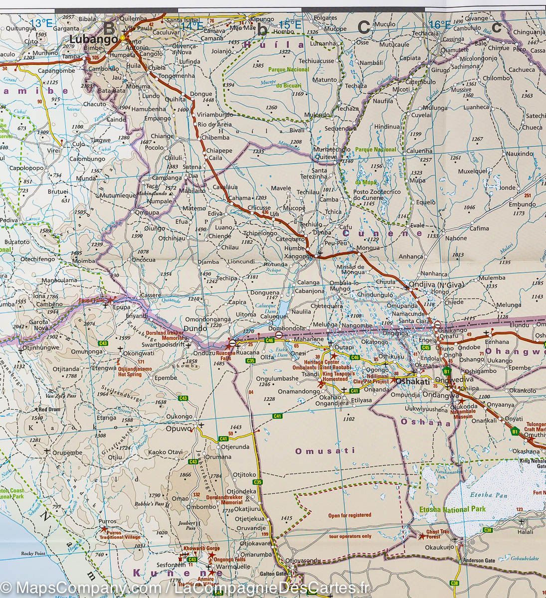 Zuidelijk Afrika landkaart, wegenkaart 1:2.500.000 9783831775347 Reise Know-How Verlag WMP, World Mapping Project Landkaarten en wegenkaarten Zuidelijk-Afrika Zuidelijk Afrika landkaart, wegenkaart 1:2.500.000 9783831775347 Reise Know-How Verlag WMP, World Mapping Project Landkaarten en wegenkaarten Zuidelijk-Afrika