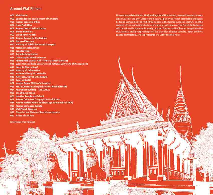 Phnom Penh 9783869224343 Moritz Henning, Walter Koditek DOM Publishers Architectural Guide Reisgidsen Cambodja Phnom Penh 9783869224343 Moritz Henning, Walter Koditek DOM Publishers Architectural Guide Reisgidsen Cambodja