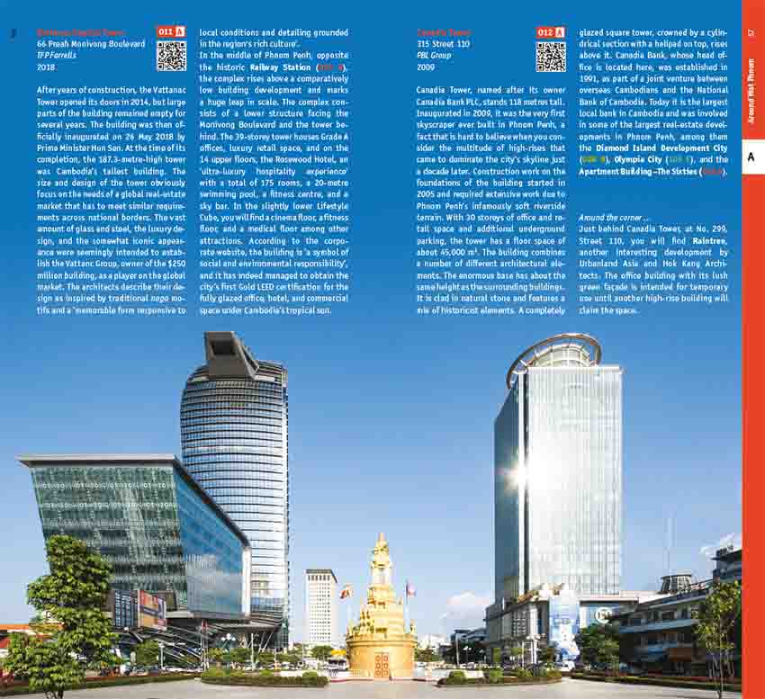Phnom Penh 9783869224343 Moritz Henning, Walter Koditek DOM Publishers Architectural Guide Reisgidsen Cambodja Phnom Penh 9783869224343 Moritz Henning, Walter Koditek DOM Publishers Architectural Guide Reisgidsen Cambodja