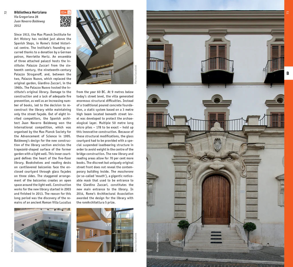 Rome 9783869226606 Marina Kavalirek DOM Publishers Architectural Guide Reisgidsen Rome, Lazio Rome 9783869226606 Marina Kavalirek DOM Publishers Architectural Guide Reisgidsen Rome, Lazio