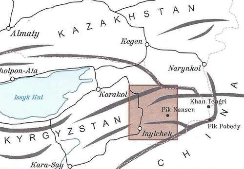 wandelkaart AV-0/14 Inylchek Tien Shan West/ Kyrgyztan Alpenvereinskarte wandelkaart 9783937530024 AlpenVerein Alpenvereinskarten Wandelkaarten Zijderoute (de landen van de) wandelkaart AV-0/14 Inylchek Tien Shan West/ Kyrgyztan Alpenvereinskarte wandelkaart 9783937530024 AlpenVerein Alpenvereinskarten Wandelkaarten Zijderoute (de landen van de)