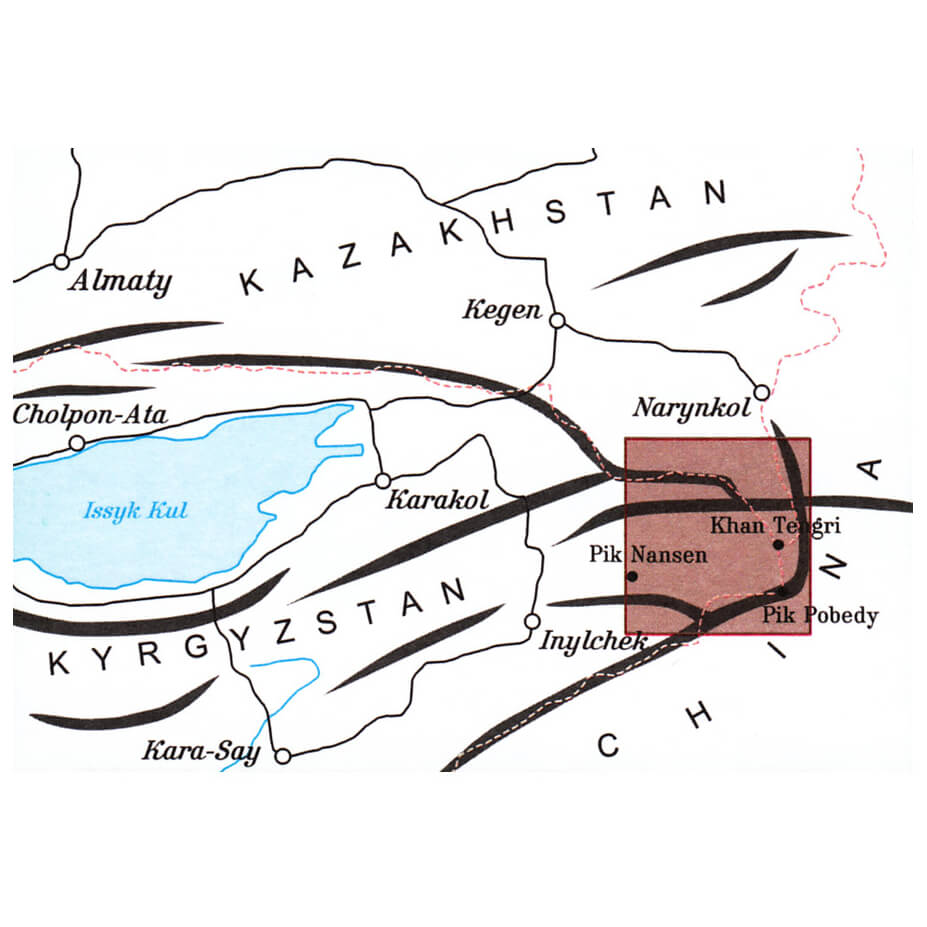 wandelkaart AV-0/15 Khan Tengri Tien Shan Ost - Kyrgyzstan Alpenvereinskarte wandelkaart 9783937530123 AlpenVerein Alpenvereinskarten Wandelkaarten Zijderoute (de landen van de) wandelkaart AV-0/15 Khan Tengri Tien Shan Ost - Kyrgyzstan Alpenvereinskarte wandelkaart 9783937530123 AlpenVerein Alpenvereinskarten Wandelkaarten Zijderoute (de landen van de)