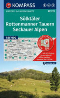 Kompass wandelkaart KP-223 Sölktäler - Rottenmanner Tauern - Seckauer Alpen 1:50.000 9783991545293  Kompass Wandelkaarten Kompass Oostenrijk  Wandelkaarten Salzburger Land & Stiermarken