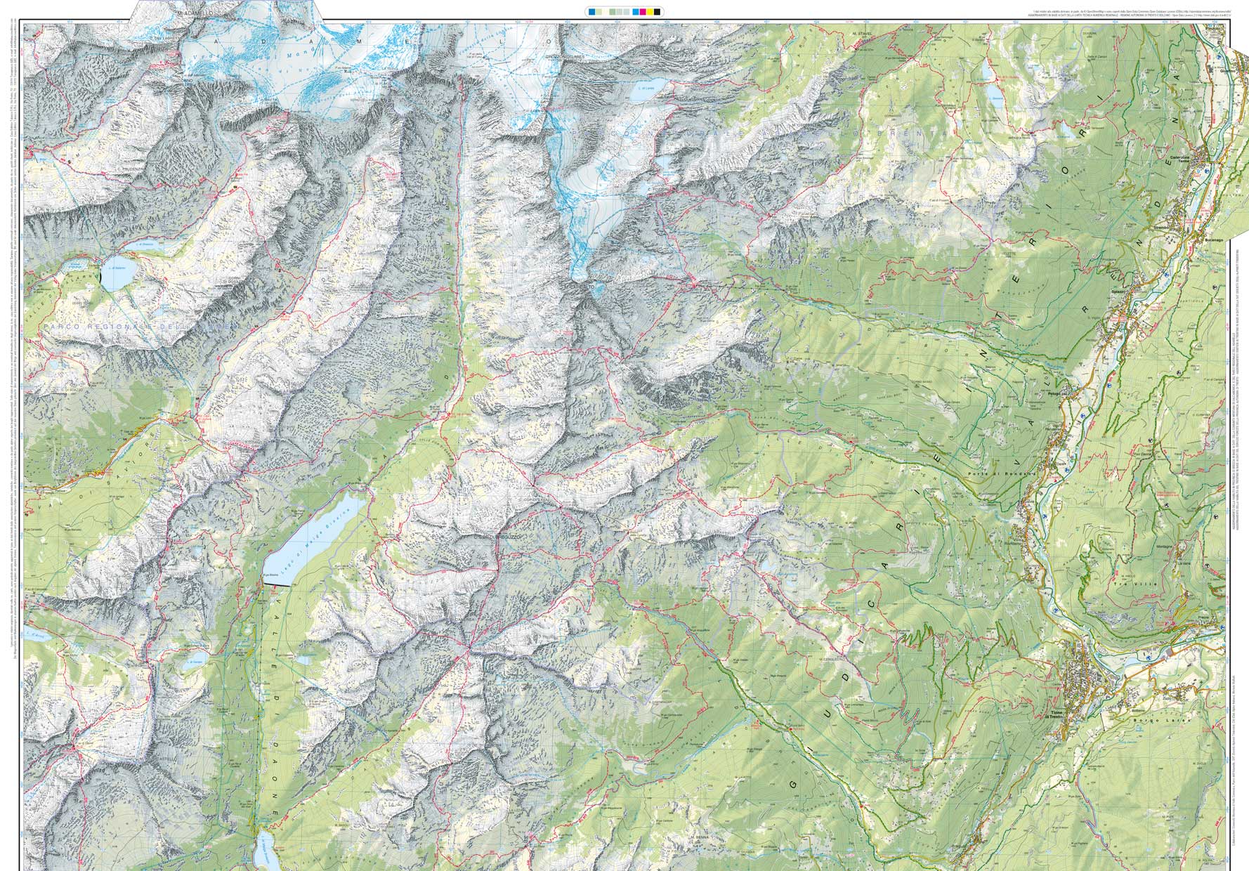TAB-077 Adamello Sud | Tabacco wandelkaart 9788883152108 Tabacco Tabacco 1:25.000 Wandelkaarten Zuid-Tirol, Dolomieten TAB-077 Adamello Sud | Tabacco wandelkaart 9788883152108 Tabacco Tabacco 1:25.000 Wandelkaarten Zuid-Tirol, Dolomieten