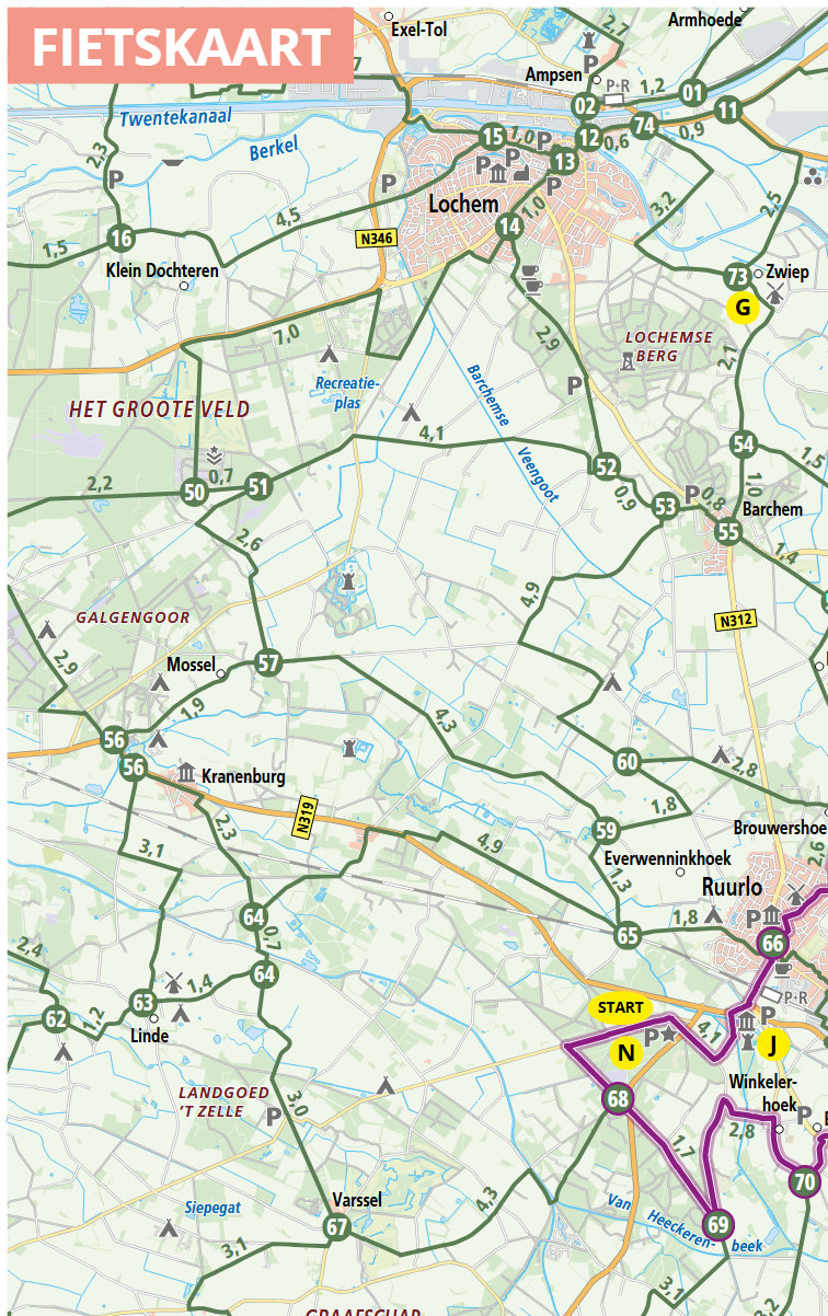 O3 Achterhoek 9789018055189 ANWB ANWB Fiets & wandelknooppunten Fietsgidsen, Wandelkaarten Gelderse IJssel en Achterhoek O3 Achterhoek 9789018055189 ANWB ANWB Fiets & wandelknooppunten Fietsgidsen, Wandelkaarten Gelderse IJssel en Achterhoek