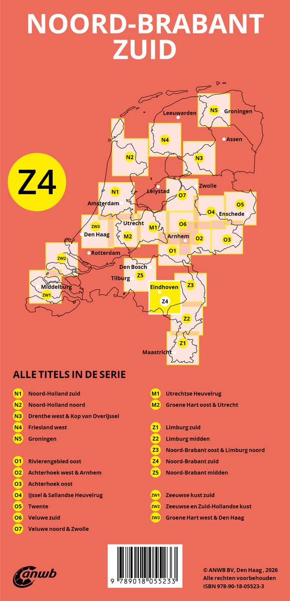 Z4 Noord-Brabant Zuid (Eindhoven) 9789018055233 ANWB ANWB Fiets & wandelknooppunten Fietsgidsen, Wandelkaarten Noord-Brabant Z4 Noord-Brabant Zuid (Eindhoven) 9789018055233 ANWB ANWB Fiets & wandelknooppunten Fietsgidsen, Wandelkaarten Noord-Brabant