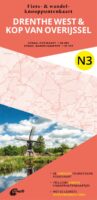 N3 Drenthe West & Kop van Overijssel 9789018055288  ANWB ANWB Fiets & wandelknooppunten  Wandelkaarten Drenthe