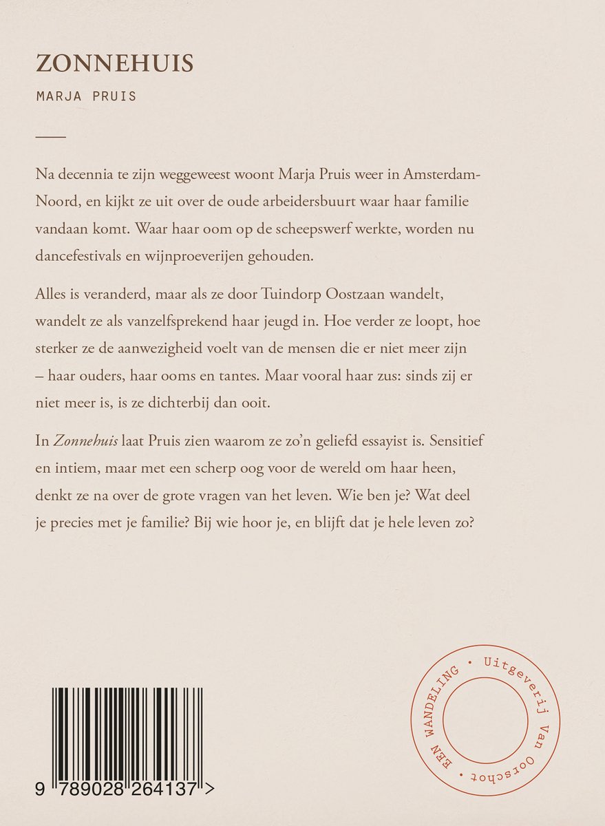Zonnehuis | Marja Pruis 9789028264137 Marja Pruis Van Oorschot Terloops Reisverhalen & literatuur Amsterdam Zonnehuis | Marja Pruis 9789028264137 Marja Pruis Van Oorschot Terloops Reisverhalen & literatuur Amsterdam