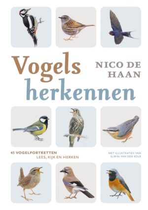 Vogels herkennen | Nico de Haan 9789043943000 Nico de Haan Kosmos   Natuurgidsen Benelux