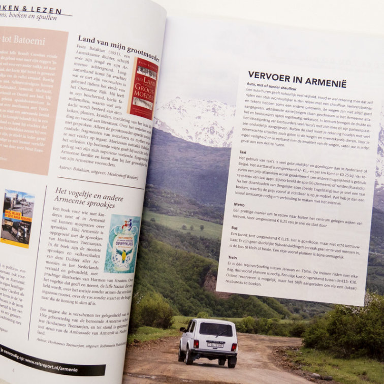 Georgië & Armenië reismagazine 9789083510194 REiSREPORT Reisgidsen Armenië, Georgië Georgië & Armenië reismagazine 9789083510194 REiSREPORT Reisgidsen Armenië, Georgië