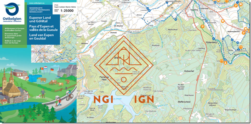 Oostkantons WK-6 wandelkaart rondom Eupen en Geuldal, Hoge Venen 1:25.000 9789462358706 NGI / VVV NGI / VVV wandelkaarten Wandelkaarten Wallonië (Ardennen) Oostkantons WK-6 wandelkaart rondom Eupen en Geuldal, Hoge Venen 1:25.000 9789462358706 NGI / VVV NGI / VVV wandelkaarten Wandelkaarten Wallonië (Ardennen)