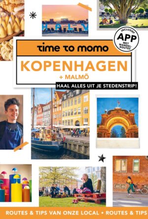 Time to Momo Kopenhagen + Malmö 9789493338975  Mo'Media Time to Momo  Reisgidsen Kopenhagen & Sjaelland, Zuid-Zweden