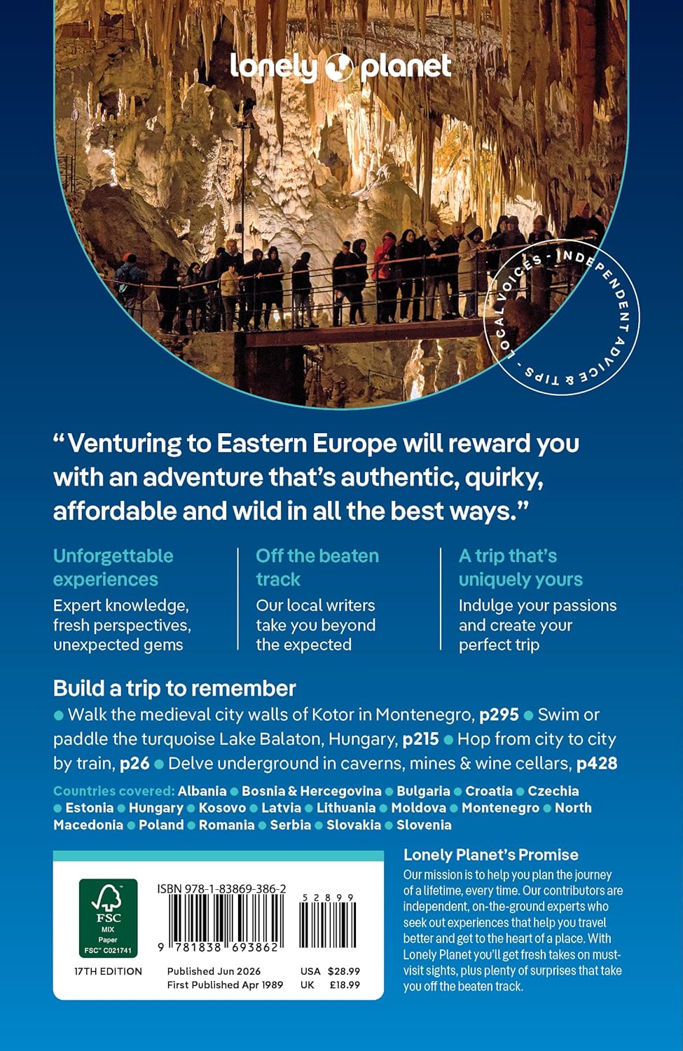 Lonely Planet Eastern Europe 9781838693862 Lonely Planet Travel Guides Reisgidsen Centraal- en Oost-Europa, Balkan, Siberië Lonely Planet Eastern Europe 9781838693862 Lonely Planet Travel Guides Reisgidsen Centraal- en Oost-Europa, Balkan, Siberië