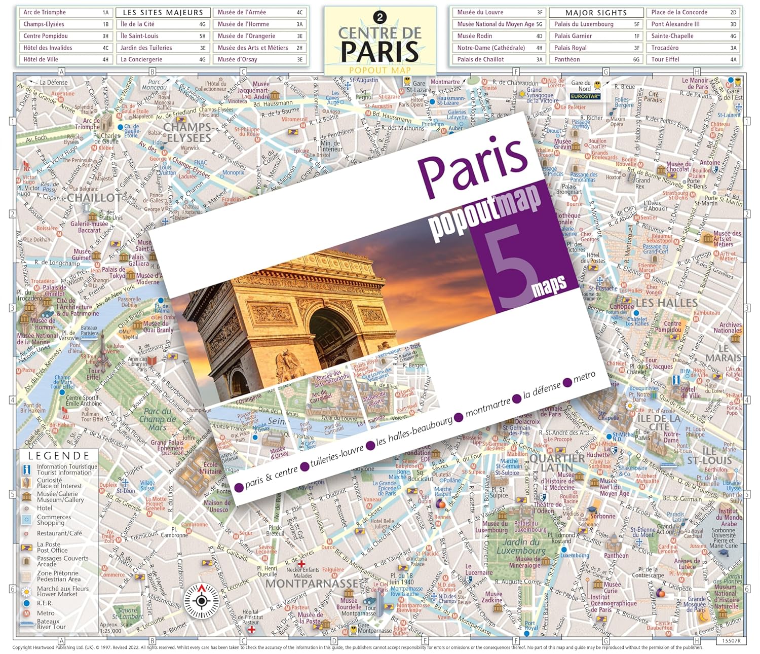Paris pop out map | stadsplattegrondje in zakformaat 9781917131339 Grantham Book Services PopOut Maps Stadsplattegronden Parijs, Île-de-France Paris pop out map | stadsplattegrondje in zakformaat 9781917131339 Grantham Book Services PopOut Maps Stadsplattegronden Parijs, Île-de-France