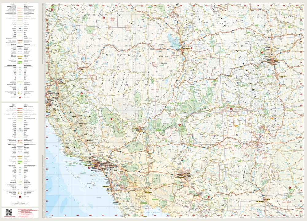 wegenkaart / overzichtskaart USA West 9783575022950 Marco Polo Landkaarten en wegenkaarten VS-West, Rocky Mountains wegenkaart / overzichtskaart USA West 9783575022950 Marco Polo Landkaarten en wegenkaarten VS-West, Rocky Mountains