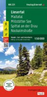 WK-221 Millstätter See,Spittal,Nockalmstrasse wandelkaart 1:50.000 9783707920796  Freytag & Berndt WK 1:50.000  Wandelkaarten Karinthië