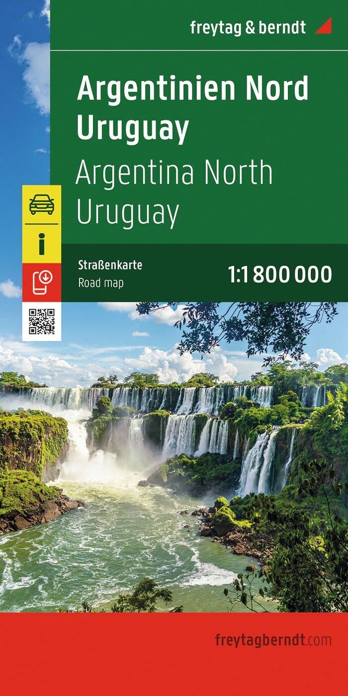 Noord-Argentinië, Uruguay overzichtskaart - wegenkaart 1:1.800.000 9783707923773 Freytag & Berndt Landkaarten en wegenkaarten Argentinië Noord-Argentinië, Uruguay overzichtskaart - wegenkaart 1:1.800.000 9783707923773 Freytag & Berndt Landkaarten en wegenkaarten Argentinië