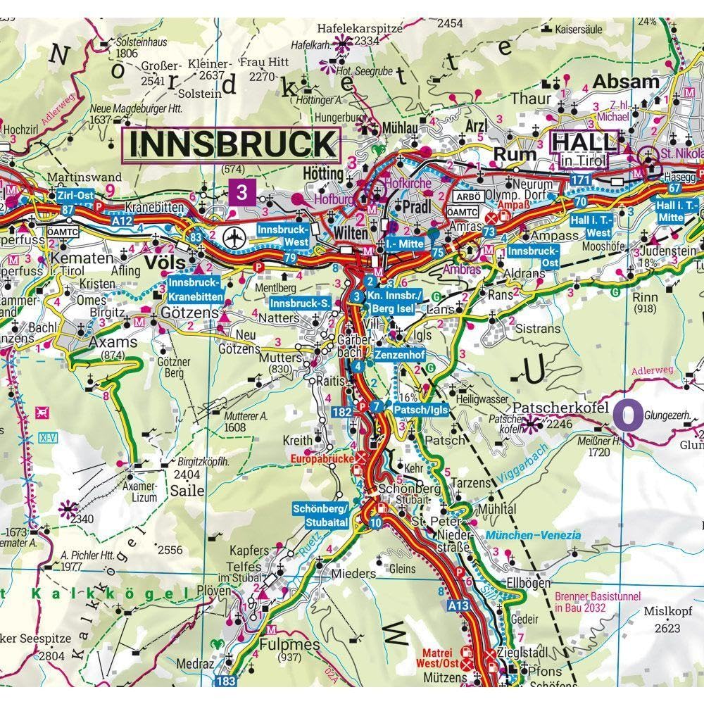 Tirol | autokaart, wegenkaart 1:150.000 9783707925050 Freytag & Berndt Landkaarten en wegenkaarten Tirol Tirol | autokaart, wegenkaart 1:150.000 9783707925050 Freytag & Berndt Landkaarten en wegenkaarten Tirol