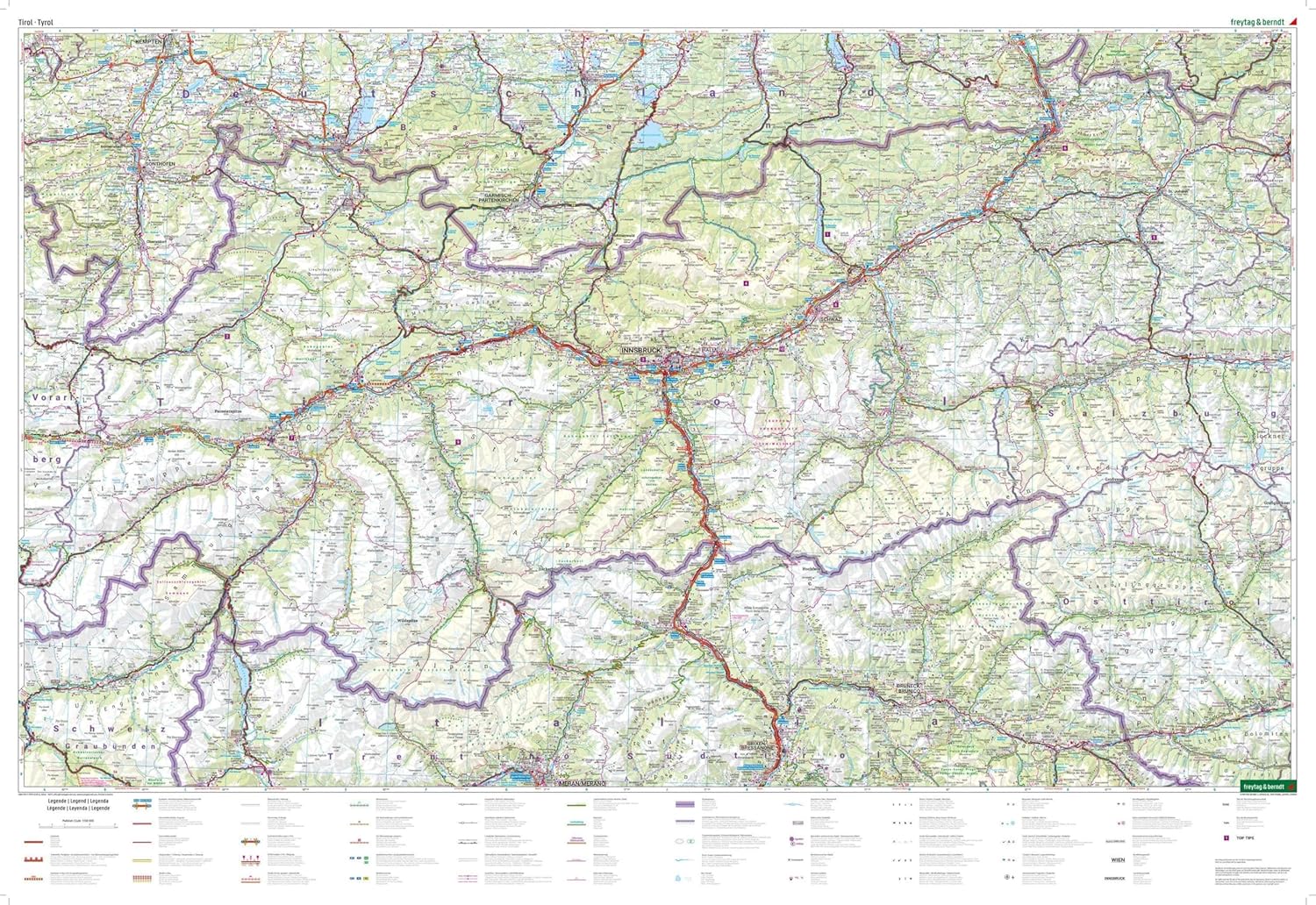 Tirol | autokaart, wegenkaart 1:150.000 9783707925050 Freytag & Berndt Landkaarten en wegenkaarten Tirol Tirol | autokaart, wegenkaart 1:150.000 9783707925050 Freytag & Berndt Landkaarten en wegenkaarten Tirol